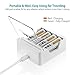EBL Rechargeable Battery Charger - AA 2800mAh (4 Packs) & AAA 1100mAh (4 Packs) with iQuick 3-Hour Fast Charging & USB Compatibility