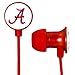 AudioSpice NCAA Alabama Crimson Tide Scorch Earbuds and Mic Clamshell with BudBag