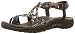 Skechers Women's Reggae Loopy Toe Ring Sandal,Chocolate/Blue,10 M US