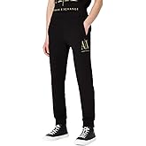 Emporio Armani Mens Gold Icon Logo Fleece Jogger