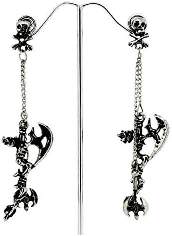Chain Axe Ear Studs