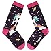 HAPPYPOP Funny Unicorn Gifts for Adults Women - Teen Girls Funny Socks for Adults, Crazy Unicorn Gifts for Adult Women Silly Socks