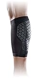 Nike Pro Combat Hyperstrong Calf Sleeve (Large, Black/Black)