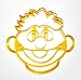 ERNIE FACE SESAME STREET MUPPET CHARACTER LOVES RUBBER DUCKIE KIDS TV SHOW SPECIAL OCCASION COOKIE CUTTER BAKING TOOL 3D PRINTED MADE IN USA PR2251