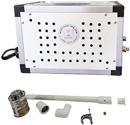 mistcooling Mid Pressure Mist Kit (1/2" PVC - 20 Ft- 10 Nozzles)