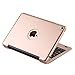 iPad Mini 4 Keyboard Case, NOVT Folio Protective Case Shell Cover with Smart Wireless Bluetooth Keyboard Multi-Angle Stand for Apple iPad Mini 4 with 125 Degree Swivel Rotating (Rose Gold)
