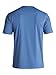 Quiksilver Men's Solid Streak Short Sleeve Rashguard Swim Shirt
