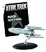 #19 Star Trek USS STARGAZER Die-Cast Metal Ship-UK/Eaglemoss w Mag