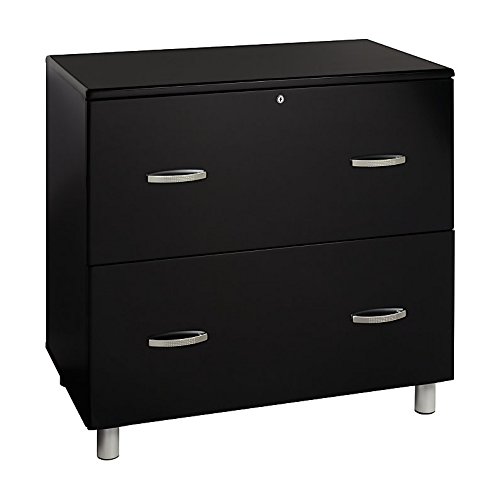Realspace Sutton File 29"h X 31 1/4"w X 18 1/2"d, Bla...