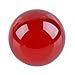 LONGWIN 40mm(1.6 inch) Solid Mini Fengshui Crystal Ball Healing Crystals(Red)