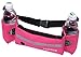  Hydration Running Belt,Hynice Fitness Runners waist pack with water bottle holder ,Cellphone Zipper Pockets for iPhone 6 6plus S7 S6 Fit Men Women (Rose)