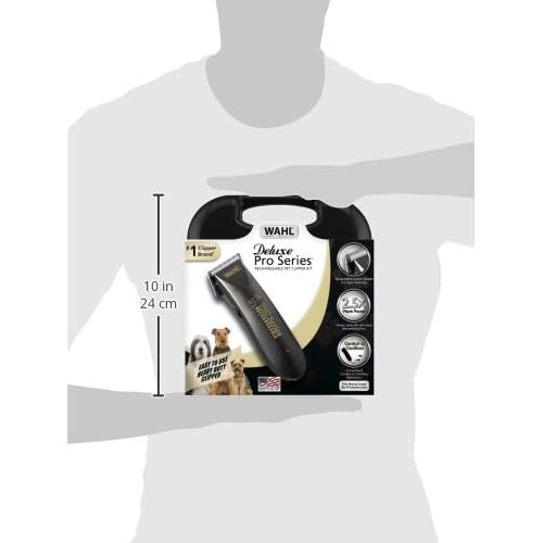 wahl deluxe pro series rechargeable cordless dog clippers