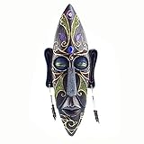 Lightahead® Artistic African Tribal face mask decoration for the wall (F)