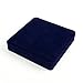 JunningGor Jewelry Set Velvet Box Necklace Earring Ring Necklace Bracelet Gift Display Case Wedding Jewelry Storage Holder (Royal Blue)