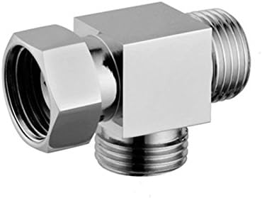 1 2 Brass Chrome 3 Way Diverter Hose Fitting Tee T Shape