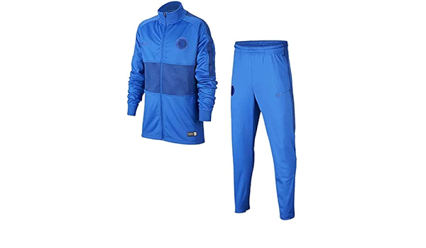 blue nike tracksuit kids