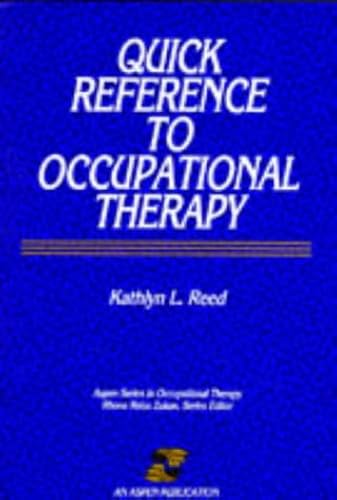 Download Quick Reference to Occupational Therapy PDF