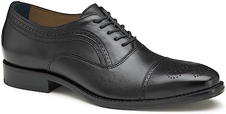 Amazon.com | Johnston & Murphy Ronan Plain Toe Black 8 M (D) | Oxfords