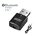 SZMDLX USB Bluetooth 5.0+EDR Adapter, Mini Bluetooth Transmitter Receiver, Wireless Audio Adapter with 3.5mm AUX for Car Headphones PC TV Home Stereo, USB Power Supply, No Driver Required