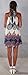Summer Sleeveless Halter Neck Keyhole Back Swing Beachwear Mini Sundress M