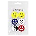 FANGCAN Silicone Vibration Dampeners for Tennis Squash Racket Pack of 6 (Assorted Color)