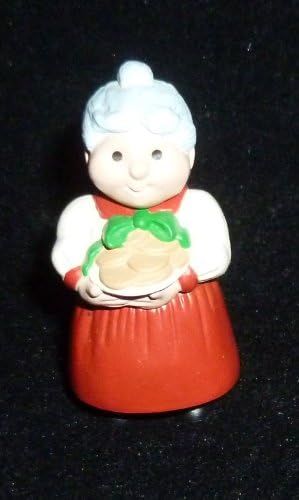 Hallmark Merry Miniature Christmas Mrs. Santa Claus with Cookies Figurine