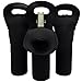 Wine Tote Carrier Bag/Purse For Champagne, Wine, Water Bottles (Black)