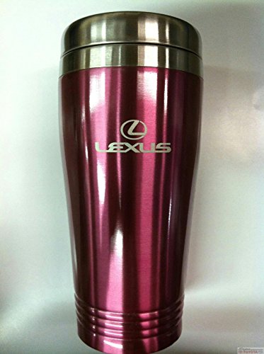 Lexus Logo Pink Stainless Steel Tumbler