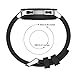 MUZZAI Compatible for Samsung Galaxy Watch 42mm 46mm Bands, 20mm, 22mm Soft Silicone Replacement Bands Compatible for Samsung Galaxy Watch 42mm 46mm, Women Men