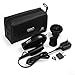 DAN Technology D29 Compact Travel Hair Dryer with Diffuser, Concentrator, Storage Bag, EU Plug Adapter and Folding Handle, 1200W Dual Voltage Hair Dryer, 125V-250V, ETL Certified