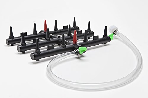 Vintage Shop Bottle Rinsing or Sparging Kit-Base and Tray, 12