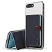 Ringke Flip Card Holder ID Adhesive 3M Premium Stick Fashion Multi-Card Slot Wallet Case Credit Card Cash Pouch Attachment Compatible with Most Smartphones, Android and More - Navy (2 Pack)