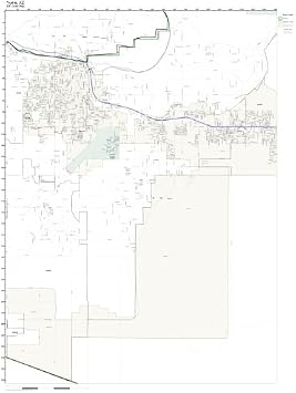 Amazon.com: ZIP Code Wall Map of Yuma, AZ ZIP Code Map Laminated: Home