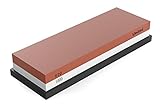 Whetstone Knife Sharpener, Unimi Professional Sharpening Stone Water Stone For Knives (600/1000 Grit)