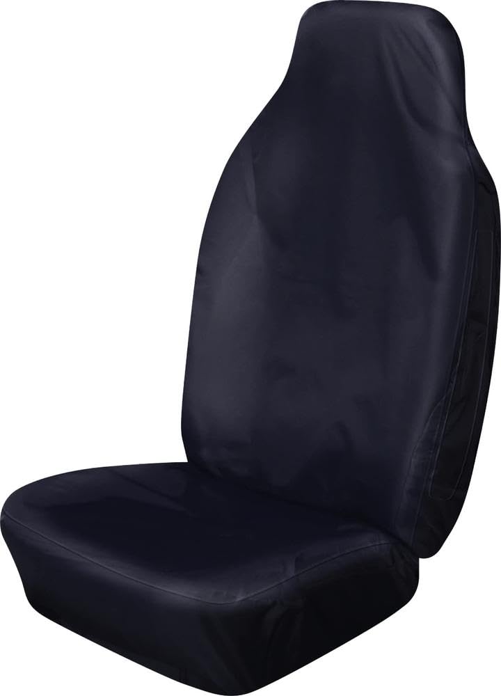 Cosmos HDC 52003 Hi Back Extra Heavy Duty Seat Cover in Black