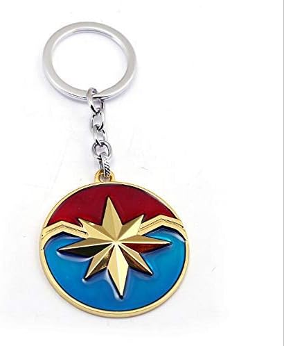 Marvel Avengers Key ring Marvel Captain Imported Key Chain (Gold)