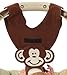 Hands Free Baby Bottle Feeding Tool - Brown Monkey Baby Bottle Holder by Bebe Bottle Sling