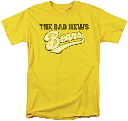 Mens Logo T-Shirt in Yellow