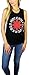 Red Hot Chili Peppers Womens Muscle Tank Black (X-large, Black)