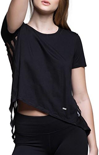 TITIKA Women Yoga highlow Mesh Top Designed an Easy Throw Over Your Favorite Sports Bras.