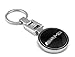 Fashion Car Accessories Mercedes Auto Logo Chrome Pendant Key Ring Keychain Fit For Benz AMG