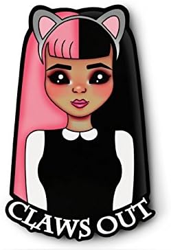 Claws Out Girl Sticker -Waterproof Vinyl