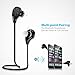 Bluetooth Headphones, CHOETECH Bluetooth V4.0 Sports Headset, Hands-free In-ear Earphones with Mic, Sweatproof Running Earbuds Work with Any Bluetooth-enabled Devices (including iPhone 7, 7 Plus)