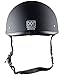 CRAZY AL'S WORLDS SMALLEST HELMET IN FLAT BLACK WITH OUT VISOR SIZE MEDIUM