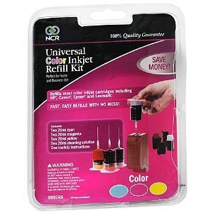 NCR Universal Color Inkjet Refill Kit, 1 Each by NCR