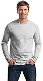 Hanes Mens Tagless 100% Cotton Long Sleeve T-Shirt