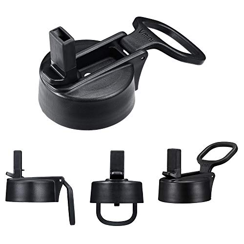 OTBBA Spout Lid, Compatible with Hydro Flask Lid, Simple Modern, Fits Most Wide-Mouth Bottles, Replacement Lid of Hydro Flask Accessories (Straw lid) - Thumbnail 2