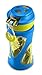 ZULU Torque BPA-Free Plastic Water Bottle with Flip Straw, 16 oz, Blue