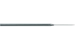 Moody Tools 55-1750 Stainless Steel Precision Probe with Straight Tip #1, 25mil, 6-1/4" Overall Length