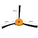BBT BAMBOOST Accessories Parts Fit for EcoVacs DEEBOT 661, Deebot 500, Deebot 600, Deebot 601 Robotic Vacuum Cleaner, 3 Set Filters,6 Side Brushes